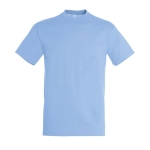 Unisex promotionele t-shirts SOL'S Regent 100% katoen 150 g/m2 kleur pastel blauw