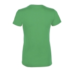 T-shirt voor dames van 100% katoen 150 g/m2 SOL'S Regent kleur groen achter aanzicht