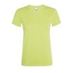 T-shirt voor dames van 100% katoen 150 g/m2 SOL'S Regent kleur lichtgroen achtste weergave