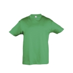 Kinder t-shirt van katoen personaliseren 150 g/m2 SOL'S Regent Kids kleur groen achtste weergave