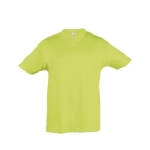 Kinder t-shirt van katoen personaliseren 150 g/m2 SOL'S Regent Kids kleur lichtgroen achtste weergave