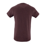 Katoenen getailleerde T shirt bedrukken SOL'S Regent Fit 150 g/m2 kleur bordeaux achter aanzicht