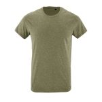 Katoenen getailleerde T shirt bedrukken SOL'S Regent Fit 150 g/m2 kleur khaki