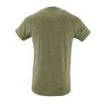 Katoenen getailleerde T shirt bedrukken SOL'S Regent Fit 150 g/m2 kleur khaki achter aanzicht