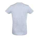 Katoenen getailleerde T shirt bedrukken SOL'S Regent Fit 150 g/m2 kleur gemarmerd blauw achter aanzicht