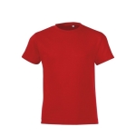 Kinder t-shirt bedrukken van 100% katoen 150 g/m2 SOL'S Regent kleur rood vijfde weergave