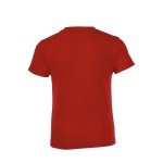 Kinder t-shirt bedrukken van 100% katoen 150 g/m2 SOL'S Regent kleur rood achter aanzicht