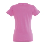 Dames T-shirt gemaakt van 100% katoen 190 g/m2 SOL'S Imperial kleur roze achter aanzicht