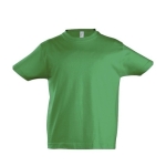 Kinder T-shirt met logo 100% katoen 190 g/m2 SOL'S Imperial kleur groen achtste weergave