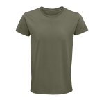 Gepersonaliseerde t-shirts van 150 g/m2 biologisch katoen SOL'S Crusader kleur khaki negende weergave