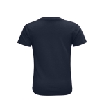 Kinder t-shirt van 100% biologisch katoen 150 g/m2 SOL'S Crusader kleur marineblauw achter aanzicht