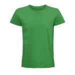 Biologisch katoenen getailleerd unisex T-shirt SOL'S Pioneer 175 g/m2 kleur groen achtste weergave