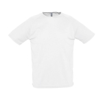 Ademend polyster t-shirt 140 g/m2 SOL'S Sportive kleur wit negende weergave