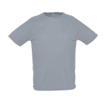 Ademend polyster t-shirt 140 g/m2 SOL'S Sportive kleur grijs achtste weergave