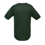 Ademend polyster t-shirt 140 g/m2 SOL'S Sportive kleur groene fles achter aanzicht