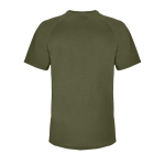 Ademend polyster t-shirt 140 g/m2 SOL'S Sportive kleur miliair groen achter aanzicht