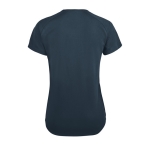 Sport t-shirts voor dames van 140 g/m2 polyester SOL'S Sporty achter aanzicht