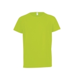 Polyester sport T-shirt voor jongens SOL'S Sportive 140 g/m2 kleur neon groen achtste weergave