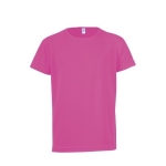 Polyester sport T-shirt voor jongens SOL'S Sportive 140 g/m2 kleur neon fuchsia