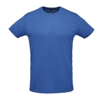 Polyester gezeefdrukte sport t-shirt met logo SOL'S Sprint 130 g/m2 kleur koningsblauw derde weergave