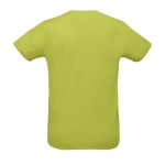 Polyester gezeefdrukte sport t-shirt met logo SOL'S Sprint 130 g/m2 kleur lichtgroen achter aanzicht