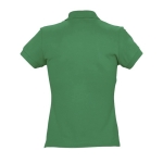 Slim fit damespoloshirt 100% katoen 170 g/m2 SOL'S Passion kleur groen achter aanzicht