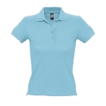 Hoogwaardig dames polo met logo van 100% katoen 210 g/m2 SOL'S People