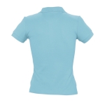 Hoogwaardig dames polo met logo van 100% katoen 210 g/m2 SOL'S People achter aanzicht