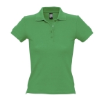 Hoogwaardig dames polo met logo van 100% katoen 210 g/m2 SOL'S People achtste weergave