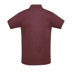 100% katoenen bedrijfspolo met twee knopen 180 g/m2 SOL'S Perfect kleur bordeaux achter aanzicht