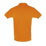 100% katoenen bedrijfspolo met twee knopen 180 g/m2 SOL'S Perfect kleur oranje achter aanzicht