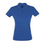 Zeefdruk polo's voor dames van 180 g/m2 katoen SOL'S Perfect Women kleur koningsblauw derde weergave