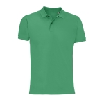 Eco poloshirt van 100% biologisch katoen 170 g/m2 SOL'S Planet kleur groen