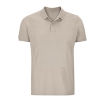 Eco poloshirt van 100% biologisch katoen 170 g/m2 SOL'S Planet kleur beige