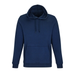 Sweatshirt met capuchon van katoen en polyester 280 g/m2 SOL'S Snake kleur marineblauw