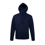 Sweatshirt met capuchon van katoen en polyester 280 g/m2 SOL'S Snake kleur donkerblauw