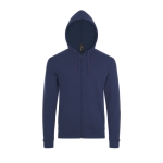 Unisex sweatshirts met capuchon, katoen en polyester 260 g/m2 SOL'S Stone kleur marineblauw