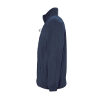 Polyester fleece jacket bedrukken met logo SOL'S North 300 g/m2 kleur donkerblauw zij aanzicht