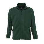 Polyester fleece jacket bedrukken met logo SOL'S North 300 g/m2 kleur donkergroen tiende weergave