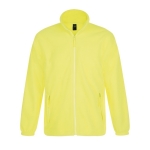 Polyester fleece jacket bedrukken met logo SOL'S North 300 g/m2 kleur neon geel zesde weergave