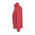 Polyester gepersonaliseerde fleece jackets voor dames SOL'S North 300 g/m2 kleur rood zij aanzicht