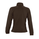 Polyester gepersonaliseerde fleece jackets voor dames SOL'S North 300 g/m2 achter aanzicht