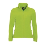 Polyester gepersonaliseerde fleece jackets voor dames SOL'S North 300 g/m2