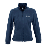 Polyester gepersonaliseerde fleece jackets voor dames SOL'S North 300 g/m2 weergave met bedrukking