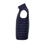 Nylon en polyester bodywarmer bedrukken SOL'S Wave 180 g/m2 kleur donkerblauw zij aanzicht