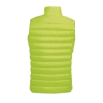 Nylon en polyester bodywarmer bedrukken SOL'S Wave 180 g/m2 kleur neon groen achter aanzicht