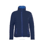 Nylon en polyester gevoerde damesjas bedrukken SOL'S Ride 180 g/m2 kleur donkerblauw