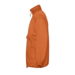 Voordelige waterdichte unisex windjack 210 g/m2 SOL'S Surf kleur oranje zij aanzicht