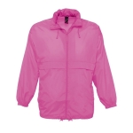 Voordelige waterdichte unisex windjack 210 g/m2 SOL'S Surf kleur fuchsia