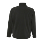 Polyester softshell jas bedrukken SOL'S Relax 340 g/m2 kleur zwart achter aanzicht